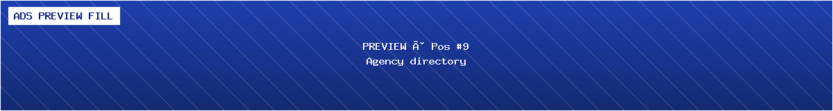 PREVIEW FILL 1/2 — Agency directory banner