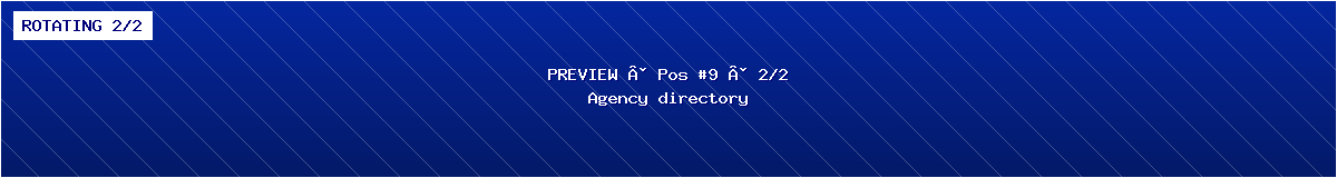 PREVIEW FILL 2/2 — Agency directory banner (rotating)