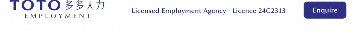 TOTO EMPLOYMENT — Licensed Employment Agency · Singapore — Call 8088 3853
