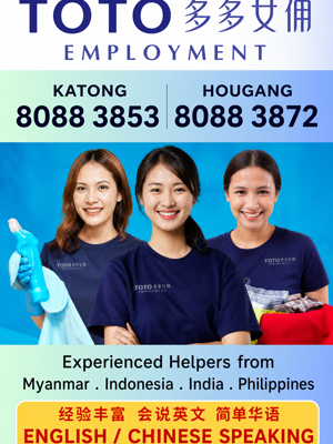 TOTO EMPLOYMENT — Licensed Employment Agency · Singapore — Call 8088 3853